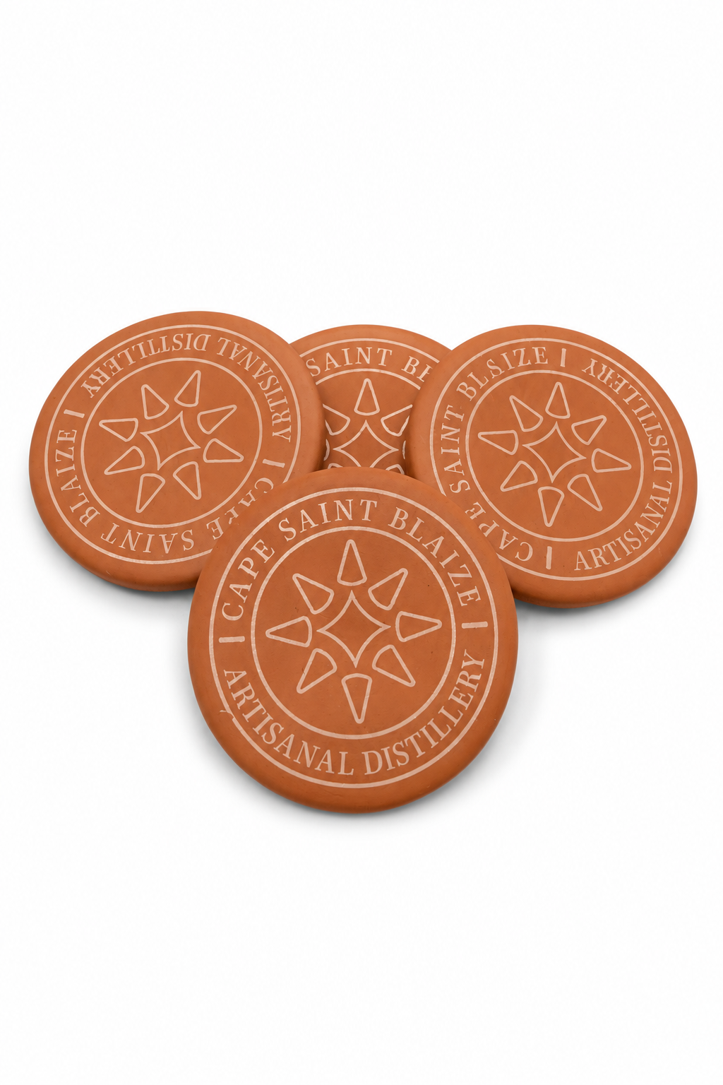 Signature Terracotta Coasters (Set of 4)