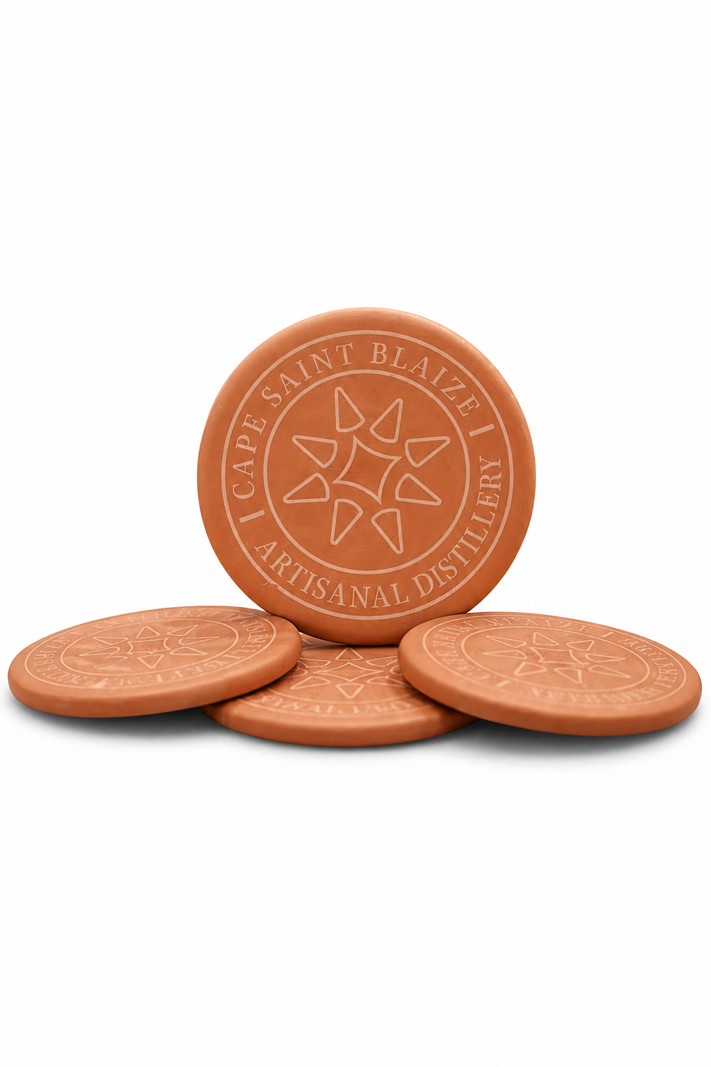 Signature Terracotta Coasters (Set of 4)
